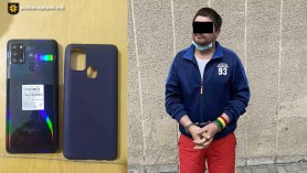 Un bărbat de 34 de ani a fost reținut după ce a sustras un telefon mobil. Riscă închisoare pe un termen de la 5 la 7 ani